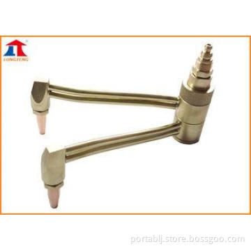 Flat Double Head Gas Cutting Torch For CNC Flame Cutting Ma